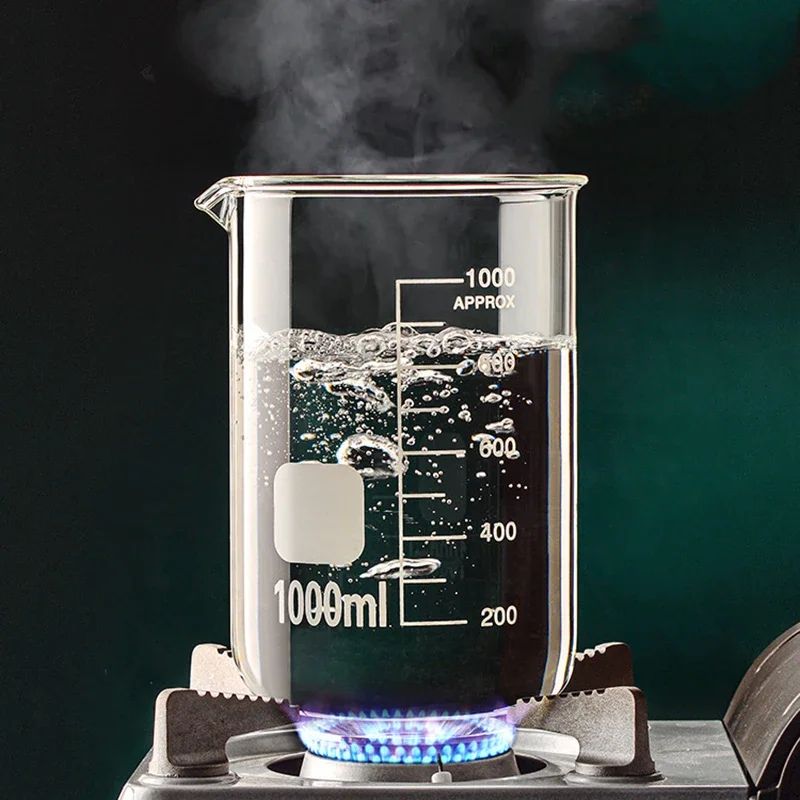 Candle Making Jug - JUSTINLAU บีกเกอร์แก้วโบโรซิลิเกตคุณภาพสูง ถ้วยตวงใสพร้อมสเกล ห้องปฏิบัติการ ครัวเรือน อุปกรณ์ทำขนม
