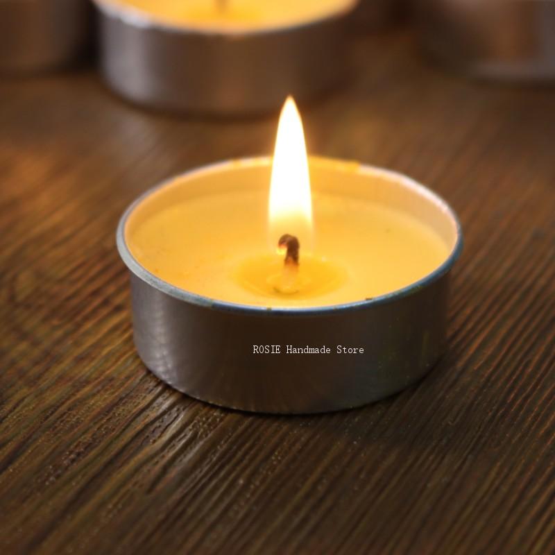 Candle Making Reno - กล่องอลูมิเนียมทรงกลมสำหรับใส่ชาขี้ผึ้งเปล่าพร้อมไส้เทียน100 100แท่งภาชนะบรรจุ100แม่พิมพ์ถั่วเหลืองเครื่องมือทำเทียน DIY