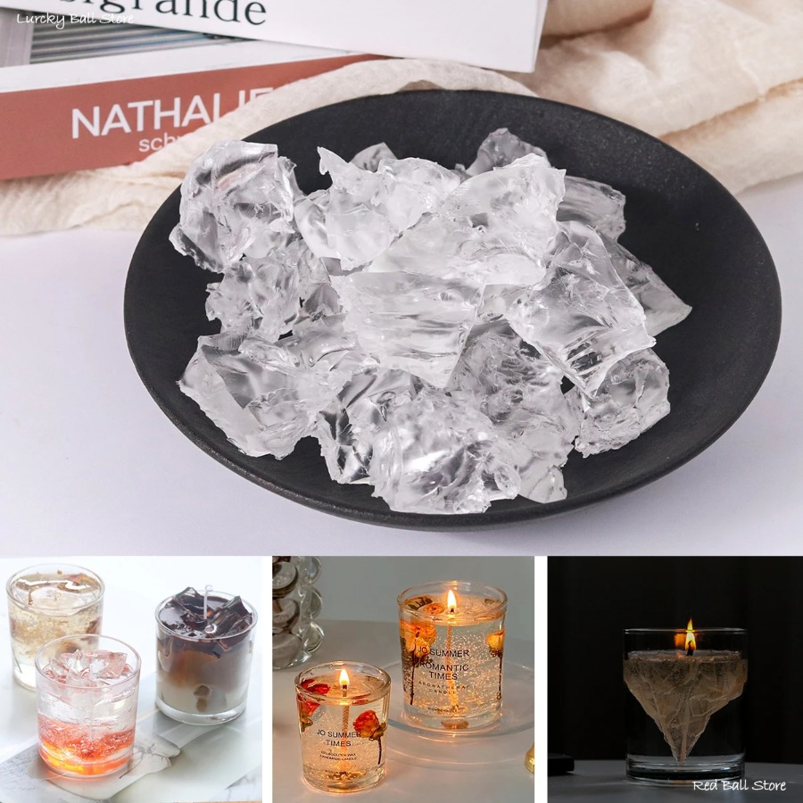 Candle Making Material Wholesale - เจลลี่แว็กซ์ขายส่ง วัสดุทำเทียนหอมทำเอง วัสดุทำเทียนใส วัสดุแว็กซ์คริสตัล ไร้ควัน