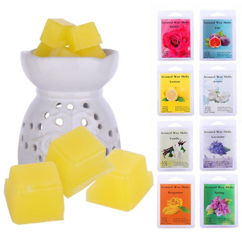 Candle Making Oil Scents - บล็อกขี้ผึ้งหอม น้ำมันหอมระเหยจากพืช กลิ่นดอกไม้ วัสดุทำเทียนหอม DIY ช่วยฟอกอากาศและปลอบประโลมจิตใจ
