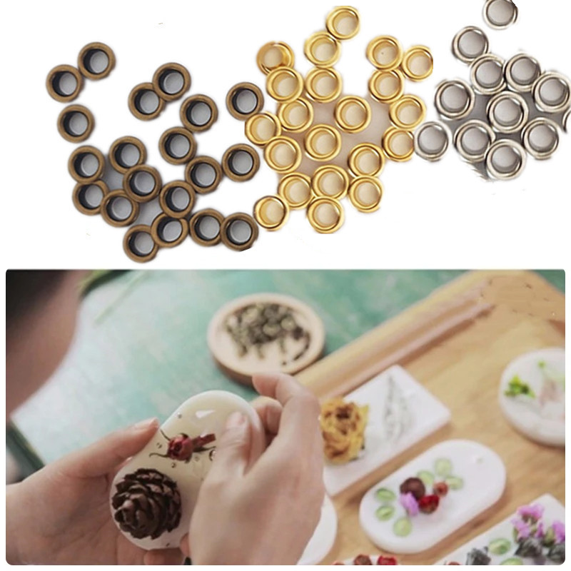 Candle Making Reno - เทียนขี้ผึ้ง Buttonhole ชุด 5 มม./0.2in โลหะทนทานเทียนตาไก่