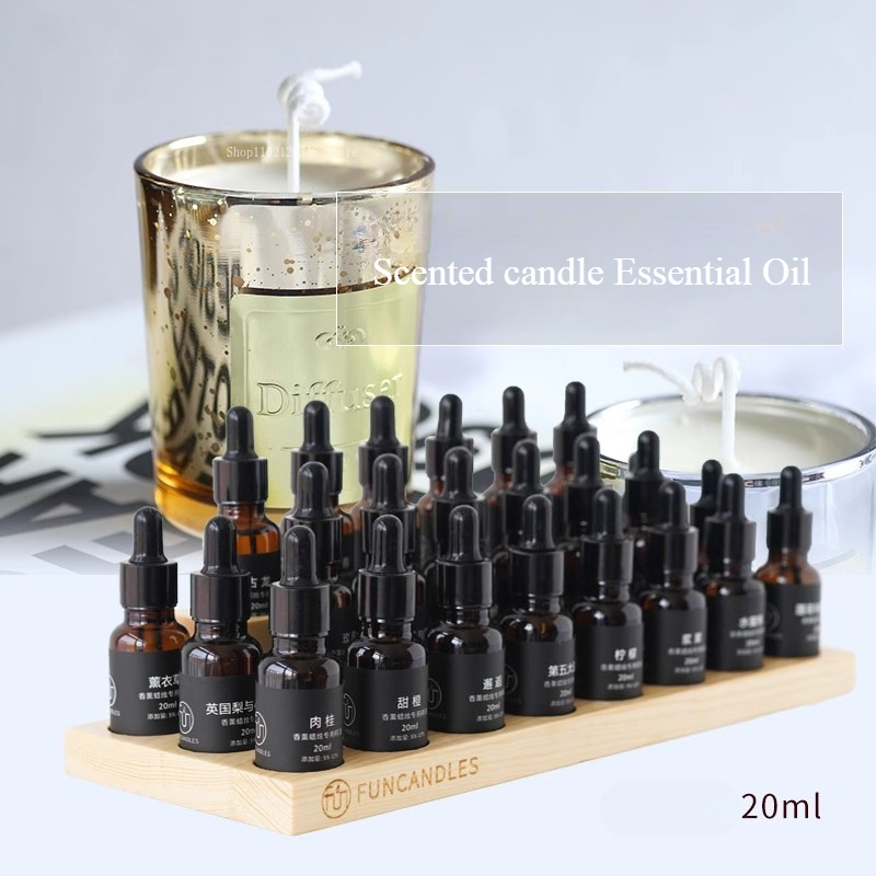 20ml ธรรมชาติพืชเทียนหอมน้ํามั - Candle Making Oil Scents บทวิจารณ์และราคา