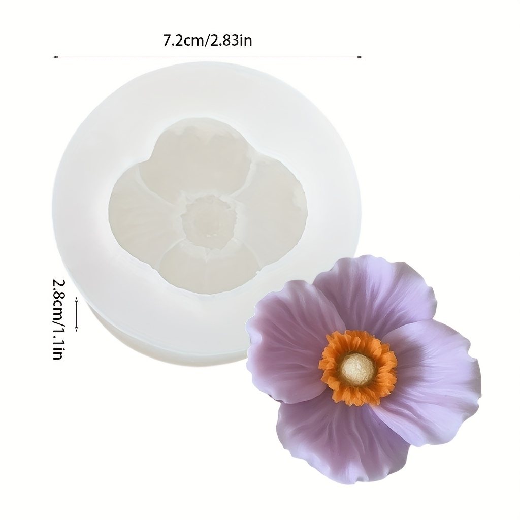 แม่พิมพ์เทียนซิลิโคนรูปดอกไม้  - Candle Making Jug บทวิจารณ์และราคา