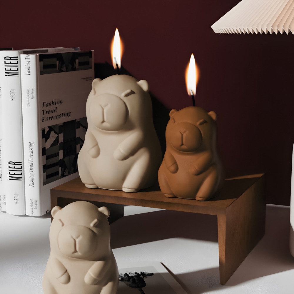 ยืน Capybara กลิ่นเทียนแม่พิมพ - Candle Making Reno บทวิจารณ์และราคา
