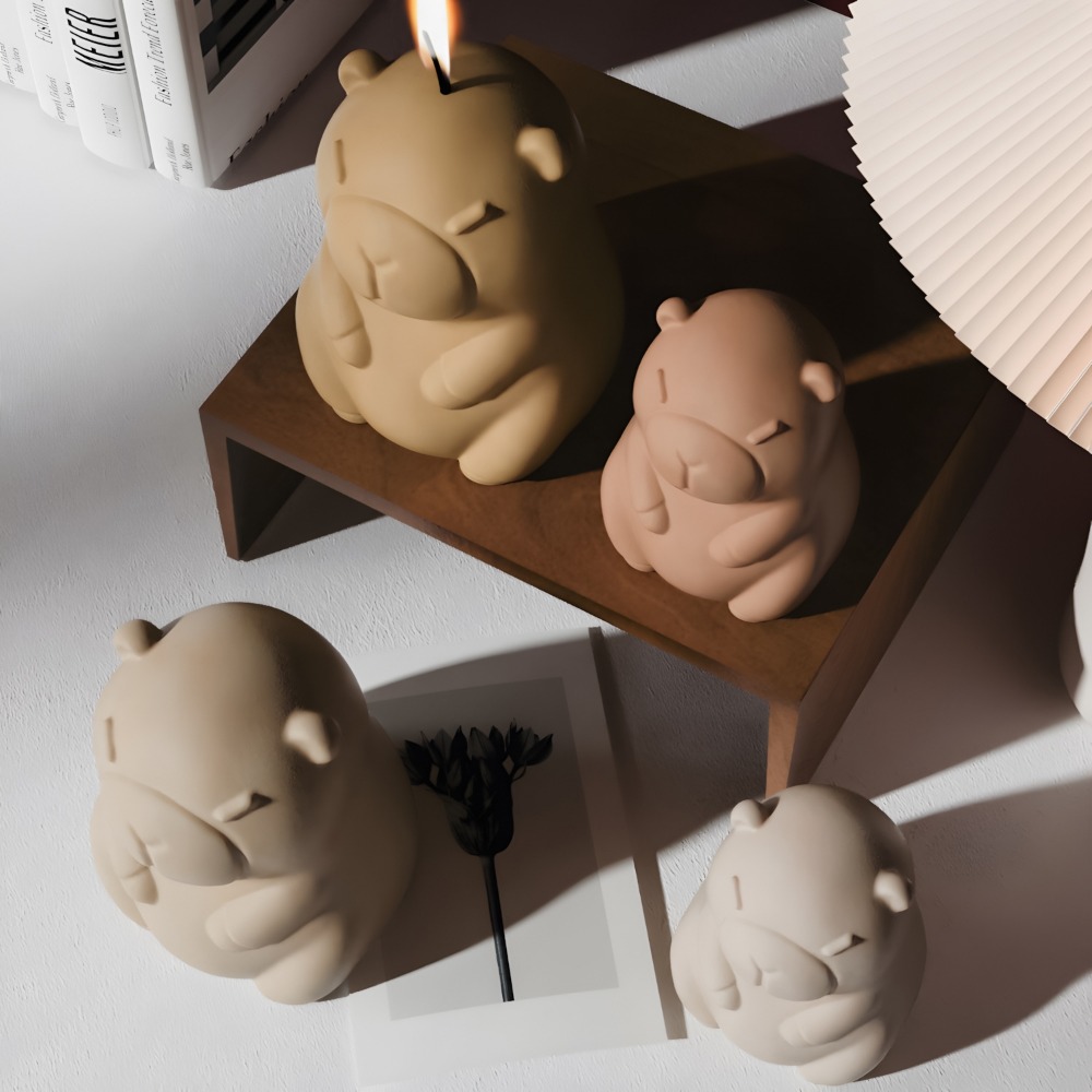 ยืน Capybara กลิ่นเทียนแม่พิมพ - Candle Making Reno บทวิจารณ์และราคา
