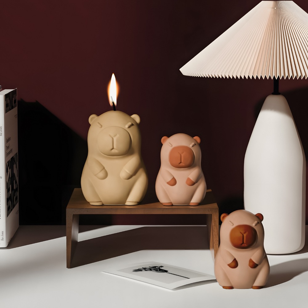 ยืน Capybara กลิ่นเทียนแม่พิมพ - Candle Making Reno บทวิจารณ์และราคา
