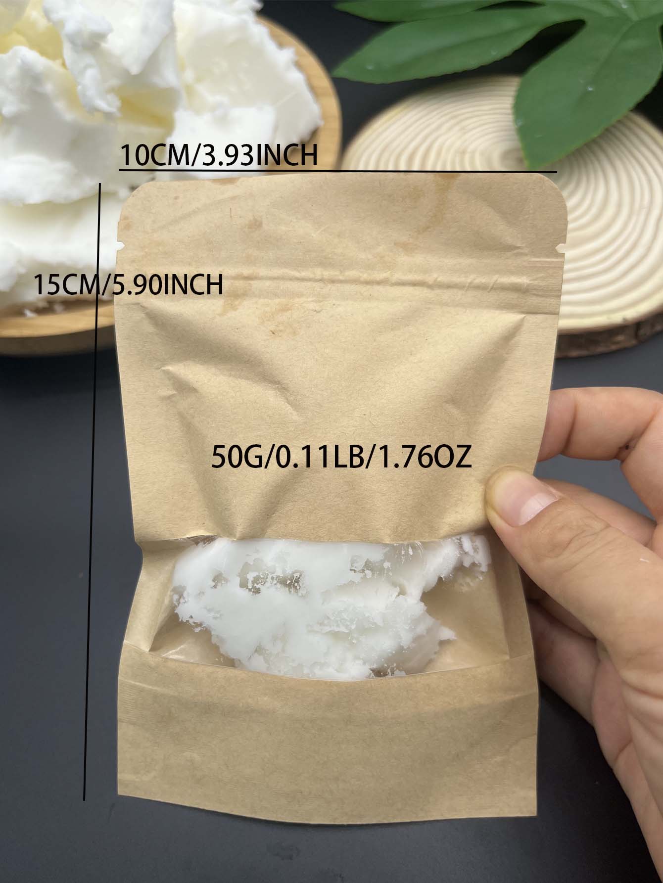 50/100/200G มะพร้าวธรรมชาติขี้ - Candle Making Material Wholesale บทวิจารณ์และราคา