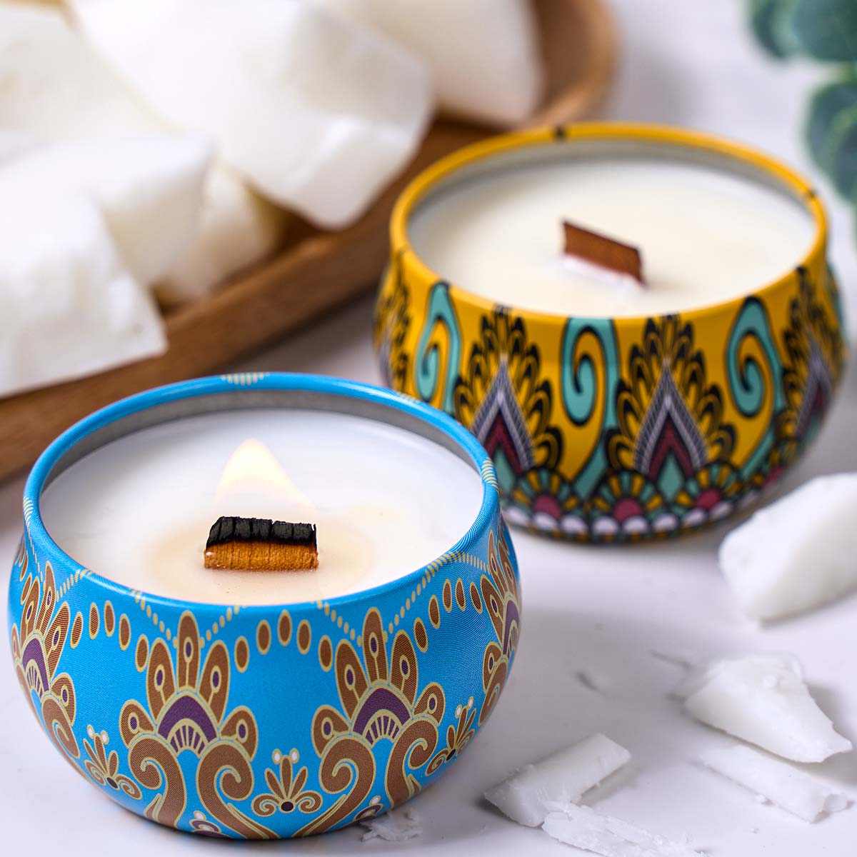 เทียนหอมทำมือจากขี้ผึ้งมะพร้าว - Candle Making Material Wholesale บทวิจารณ์และราคา