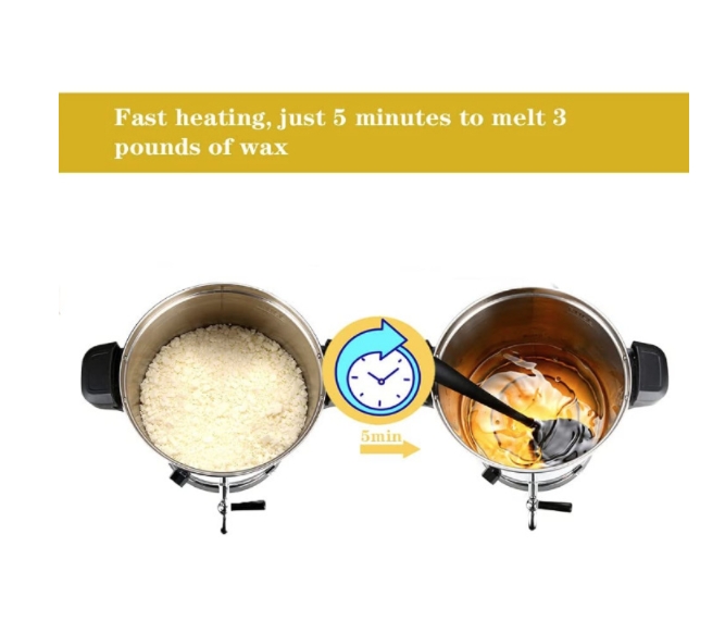 เครื่องทำเทียนสแตนเลสแบบไฟฟ้า  - Candle Making Machine บทวิจารณ์และราคา