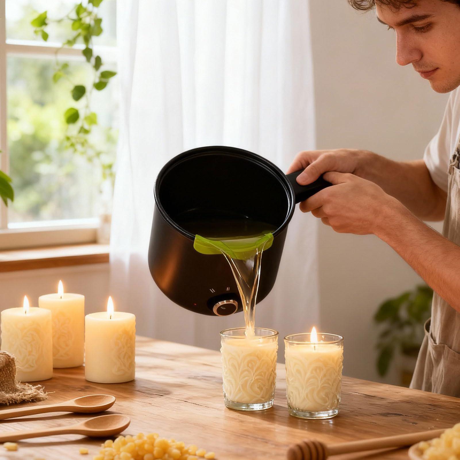 หม้อหลอมเทียน 1.5 ลิตร ขนาดใหญ - Candle Making Pot บทวิจารณ์และราคา