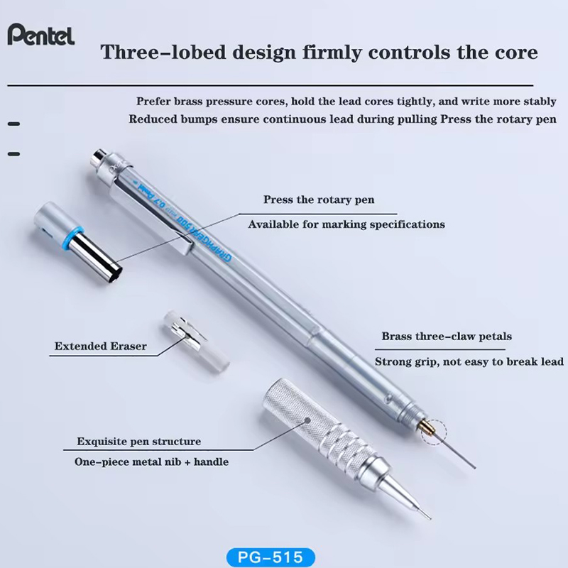 Pentel ดินสอ GraphGear 500 Non - Pentel Pen Graphgear บทวิจารณ์และราคา