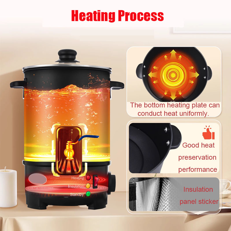 เครื่องทำเทียนไฟฟ้า 6 ลิตร หม้ - Candle Making Machine บทวิจารณ์และราคา