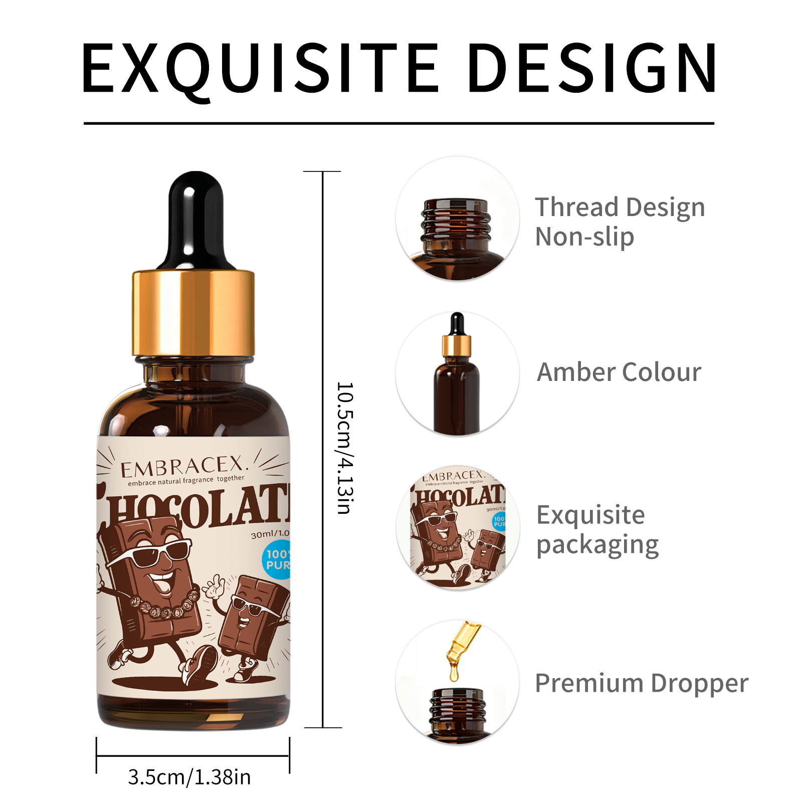 น้ำมันหอมระเหยช็อกโกแลต 30 มล. - Candle Making Oil Scents บทวิจารณ์และราคา