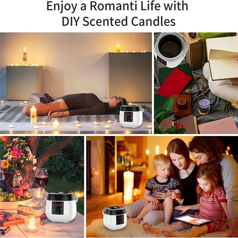 AEE4-หม้อหลอมขี้ผึ้งสำหรับทำเท - Candle Making Pot บทวิจารณ์และราคา