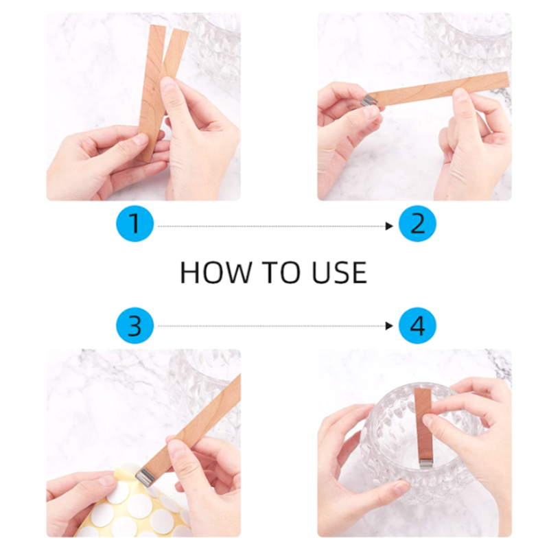 30pcs เทียนไม้เทียนทําชุด Wick - Candle Making Jug บทวิจารณ์และราคา