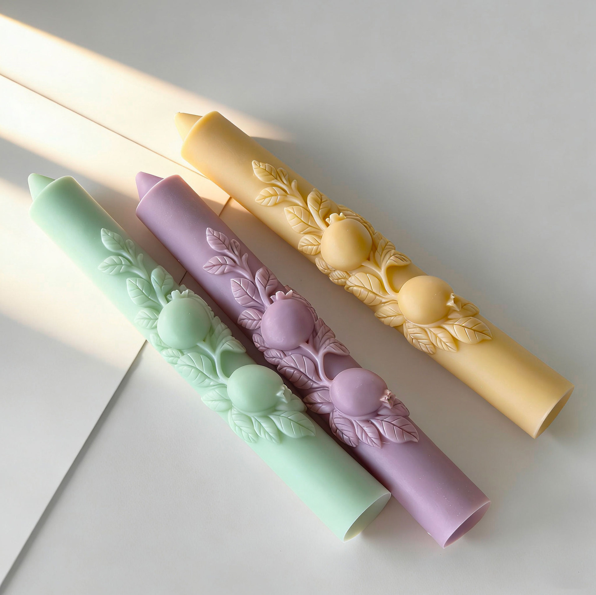 แม่พิมพ์เทียนซิลิโคนรูปทรงแท่ง - Candle Making Reno บทวิจารณ์และราคา