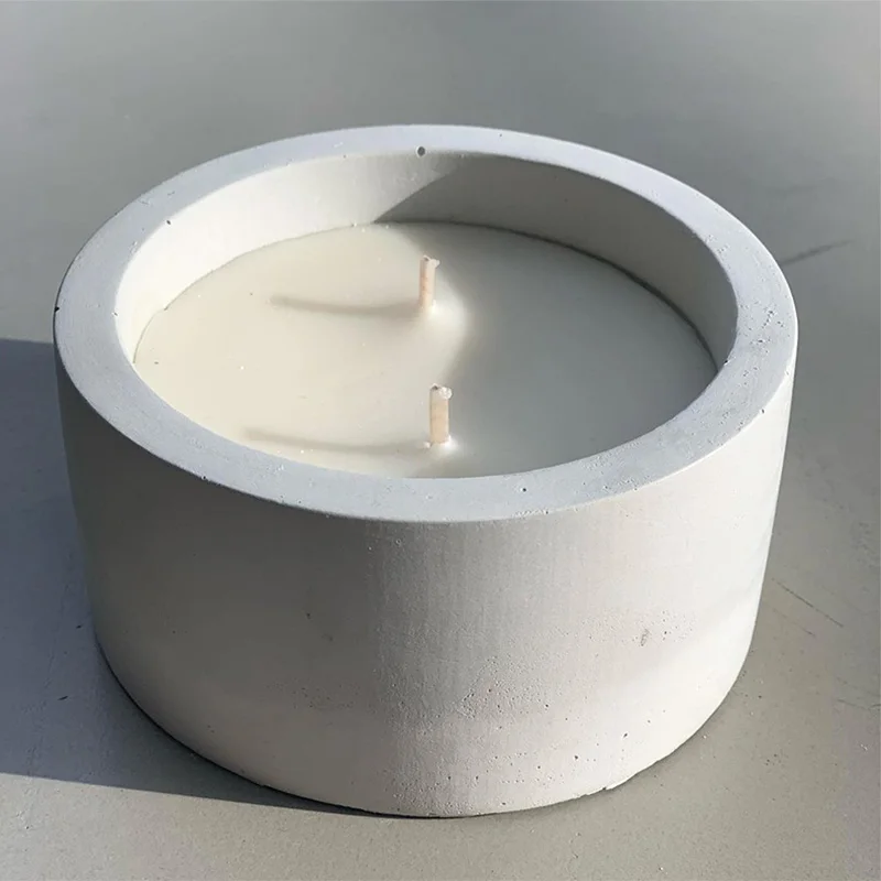 3 ขนาดรอบซีเมนต์คอนกรีตแม่พิมพ - Candle Making Jug บทวิจารณ์และราคา