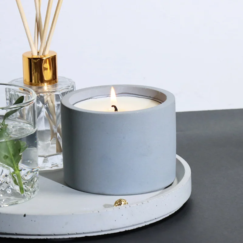 3 ขนาดรอบซีเมนต์คอนกรีตแม่พิมพ - Candle Making Jug บทวิจารณ์และราคา