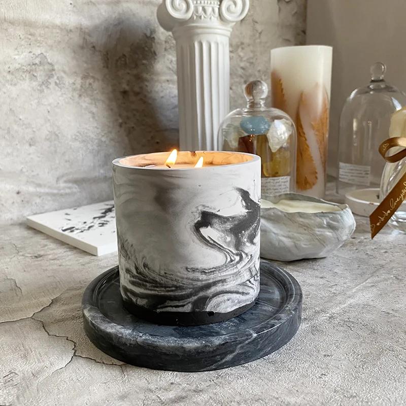 3 ขนาดรอบซีเมนต์คอนกรีตแม่พิมพ - Candle Making Jug บทวิจารณ์และราคา