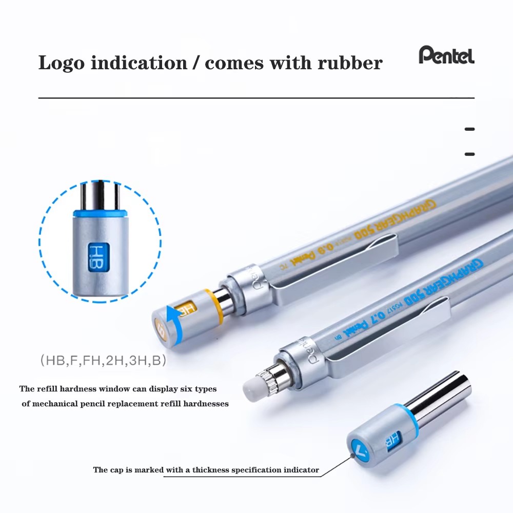 ดินสอกด Pentel Graphgear 500 ส - Pentel Pen Graphgear บทวิจารณ์และราคา